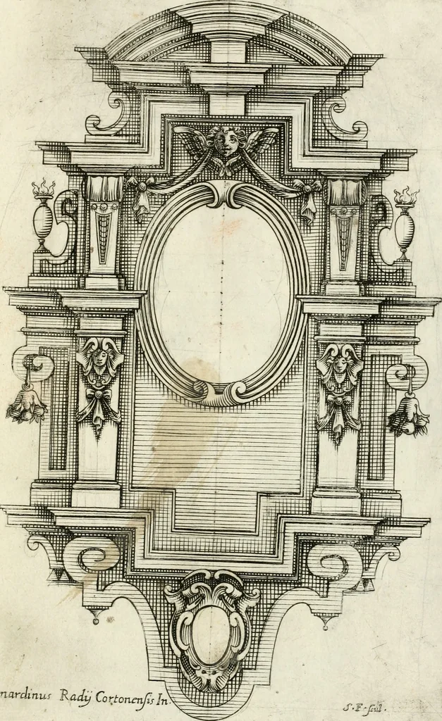 An illustration from Disegni varii di depositi o' sepulcri, 1619, leaf 34