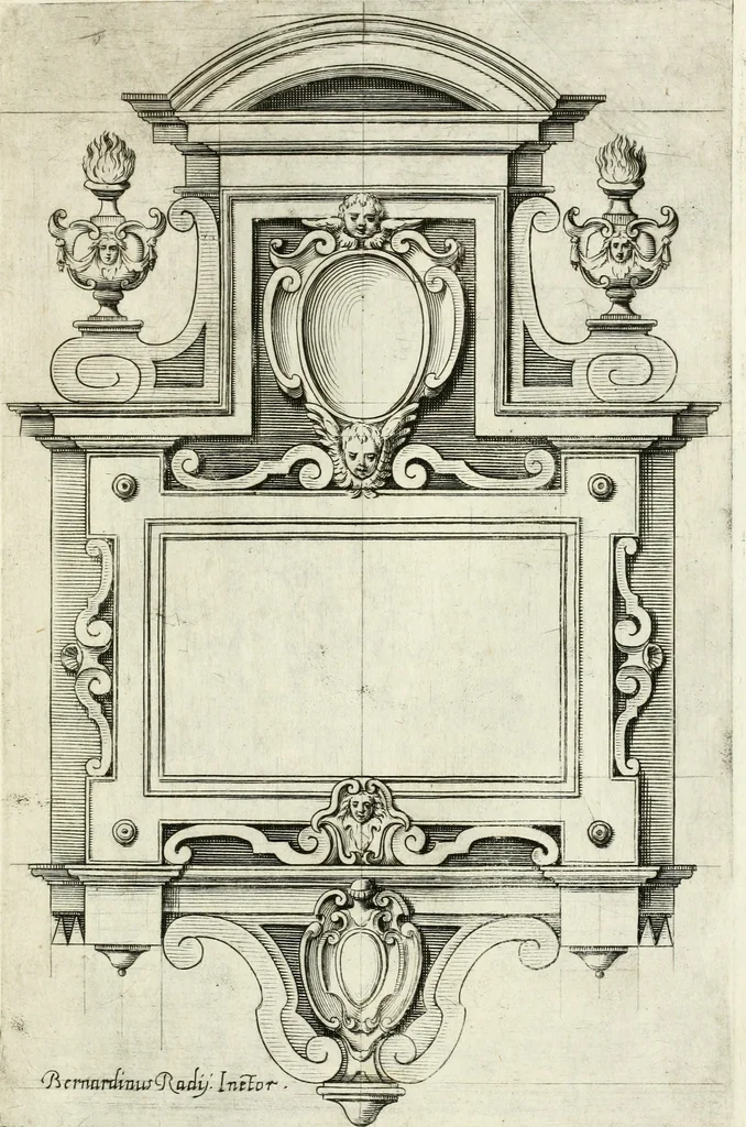 An illustration from Disegni varii di depositi o' sepulcri, 1619, leaf 44
