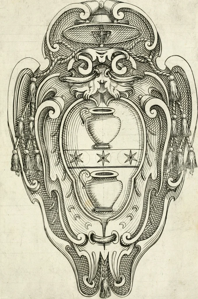 An illustration from Disegni varii di depositi o' sepulcri, 1619, leaf 6