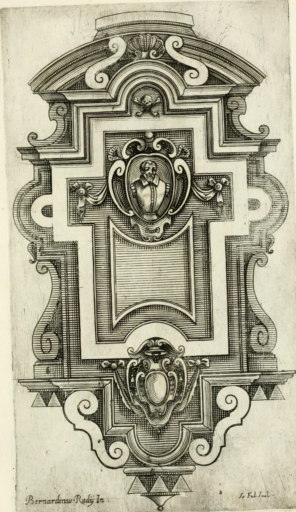 An illustration from Disegni varii di depositi o' sepulcri, 1619, leaf 62