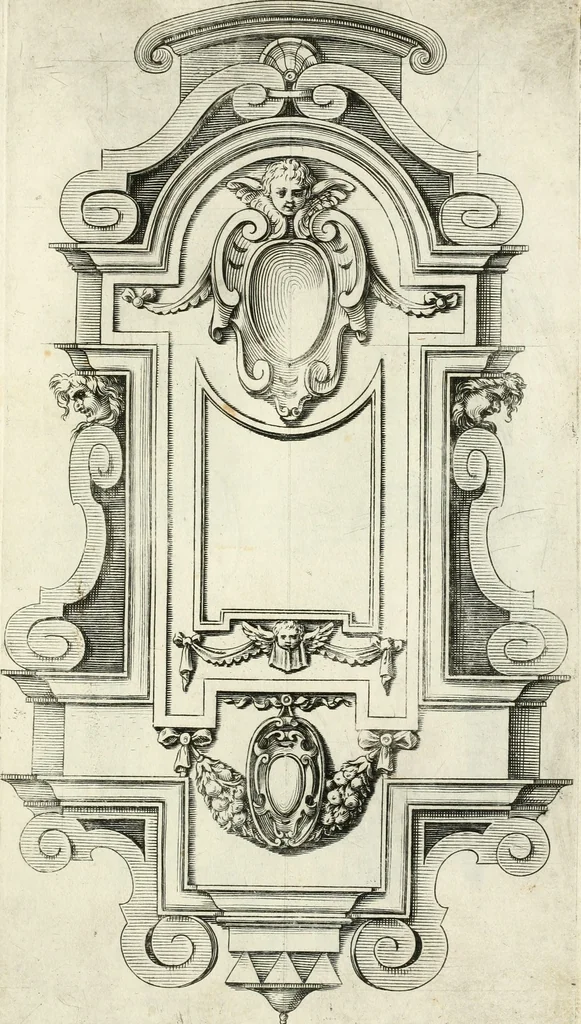 An illustration from Disegni varii di depositi o' sepulcri, 1619, leaf 70