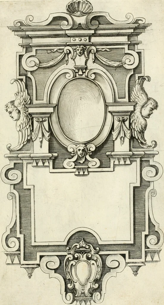 An illustration from Disegni varii di depositi o' sepulcri, 1619, leaf 72