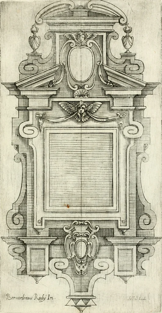 An illustration from Disegni varii di depositi o' sepulcri, 1619, leaf 80
