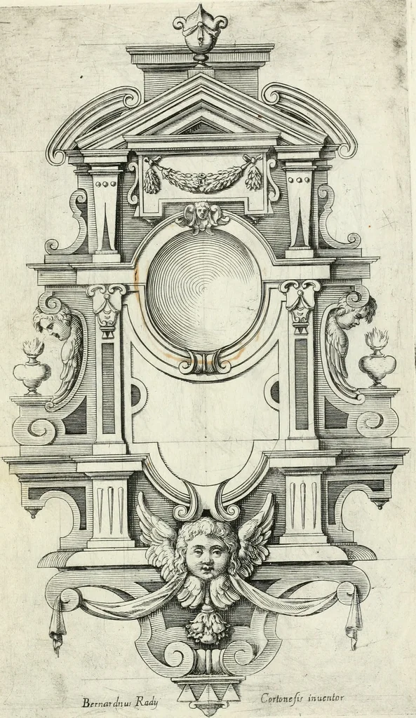 An illustration from Disegni varii di depositi o' sepulcri, 1619, leaf 82