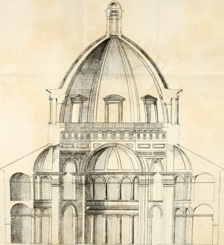 An illustration from Dispareri in materia d'architettura e prospettiva, 1771, leaf 143