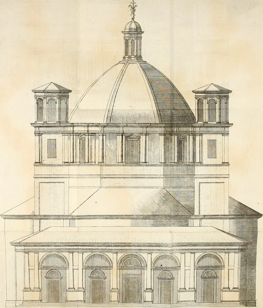 An illustration from Dispareri in materia d'architettura e prospettiva, 1771, leaf 145
