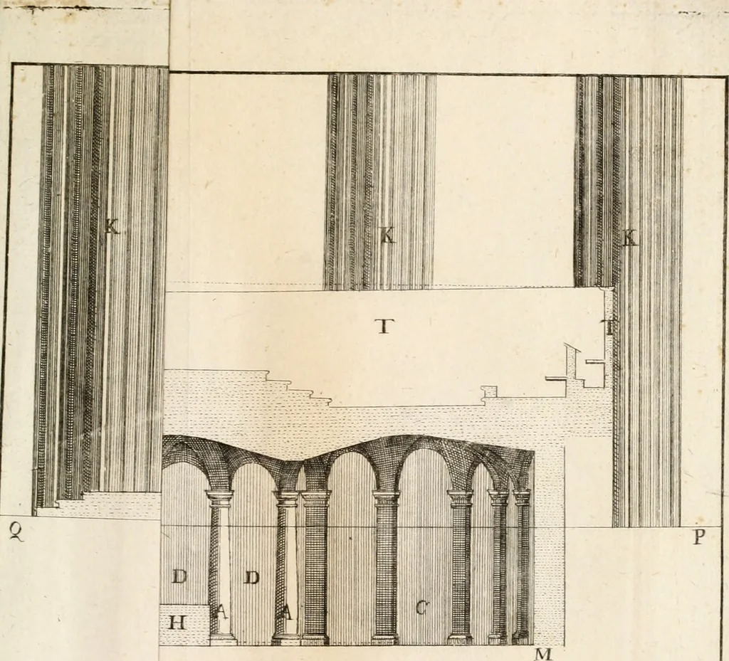 An illustration from Dispareri in materia d'architettura e prospettiva, 1771, leaf 154