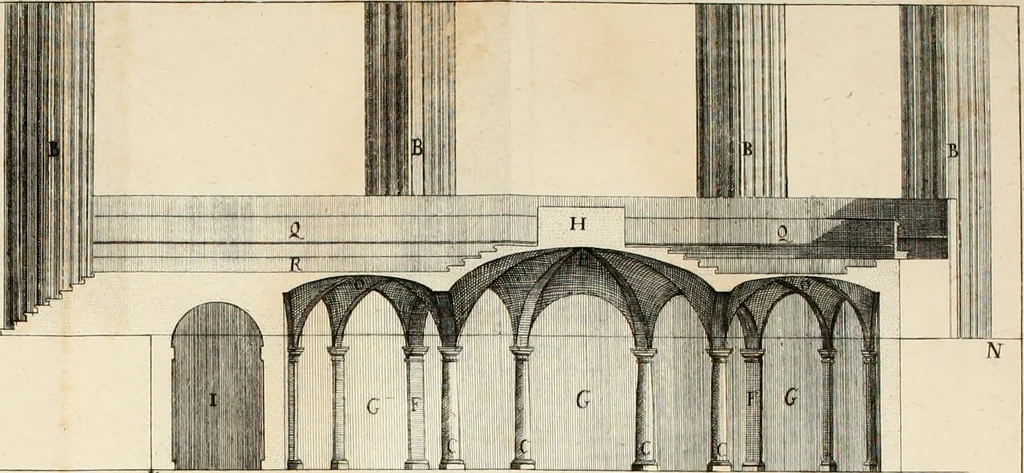 An illustration from Dispareri in materia d'architettura e prospettiva, 1771, leaf 159