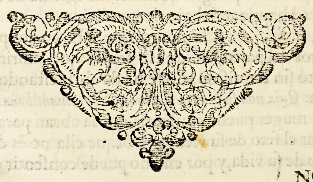 An illustration from Dispertador de noticias de los santos sacramentos. Primer tomo. : Que a N.M.R.P. Fray Juan Capistrano, colegial del mayor de San Pedro y San Pablo de la Vniversidad de Alcalà, lector jubilado, guardian, que ha sido en el convento de San Antonio de Padua de Sevilla en la Santa Provincia de Los Angeles de la regular observancia de N.P.S. Francisco, y commissario general de todas las provincias de esta Nueva-España,, 1695, leaf 102