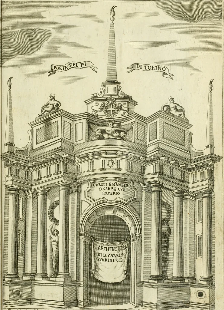 An illustration from Dissegni d'architettvra civile et ecclesiastica, 1686, leaf 30