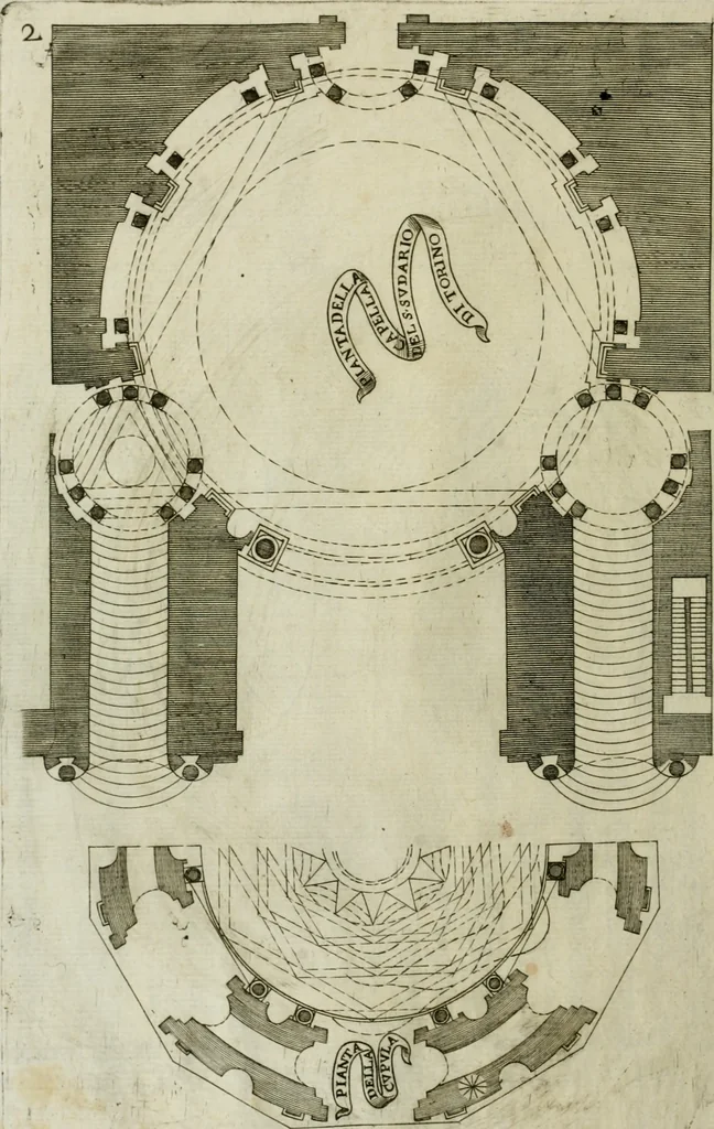 An illustration from Dissegni d'architettvra civile et ecclesiastica, 1686, leaf 33
