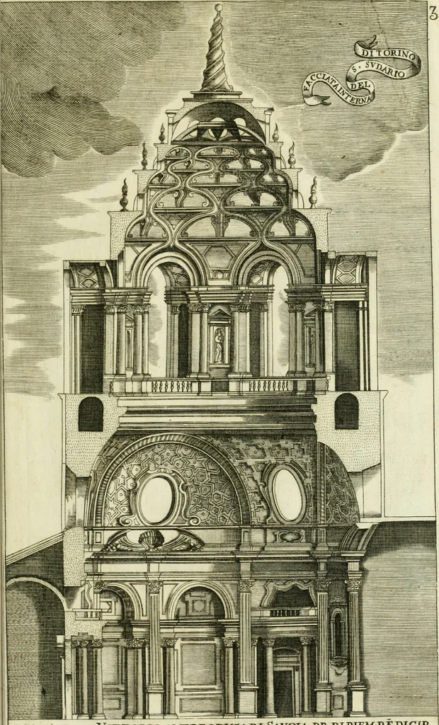 An illustration from Dissegni d'architettvra civile et ecclesiastica, 1686, leaf 34