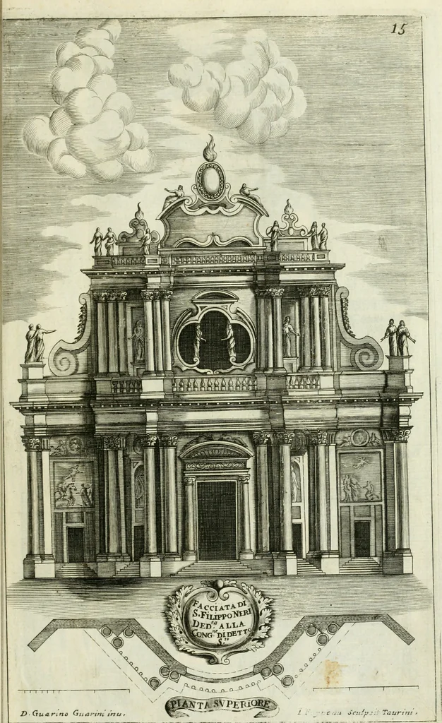 An illustration from Dissegni d'architettvra civile et ecclesiastica, 1686, leaf 58