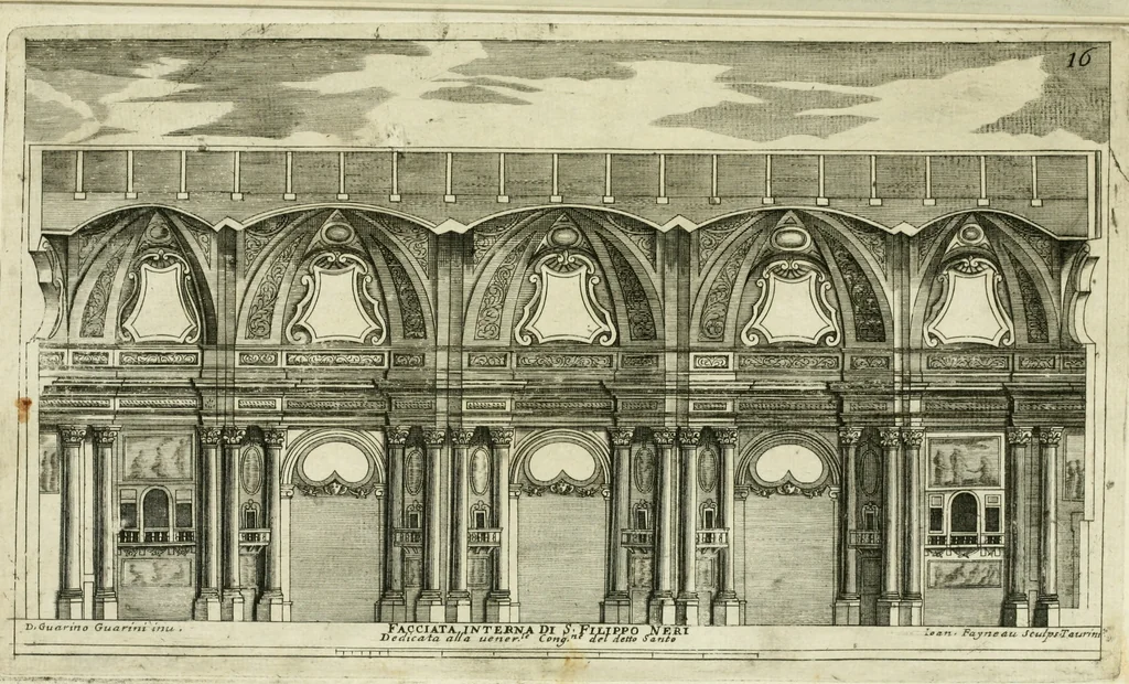 An illustration from Dissegni d'architettvra civile et ecclesiastica, 1686, leaf 60