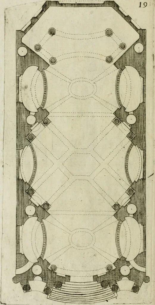 An illustration from Dissegni d'architettvra civile et ecclesiastica, 1686, leaf 67