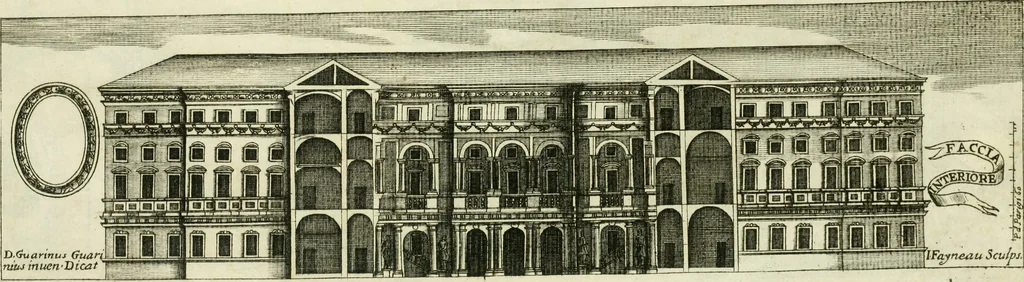 An illustration from Dissegni d'architettvra civile et ecclesiastica, 1686, leaf 76