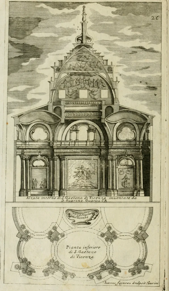 An illustration from Dissegni d'architettvra civile et ecclesiastica, 1686, leaf 81