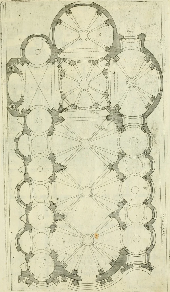 An illustration from Dissegni d'architettvra civile et ecclesiastica, 1686, leaf 88