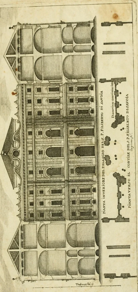 An illustration from Dissegni d'architettvra civile et ecclesiastica, 1686, leaf 94
