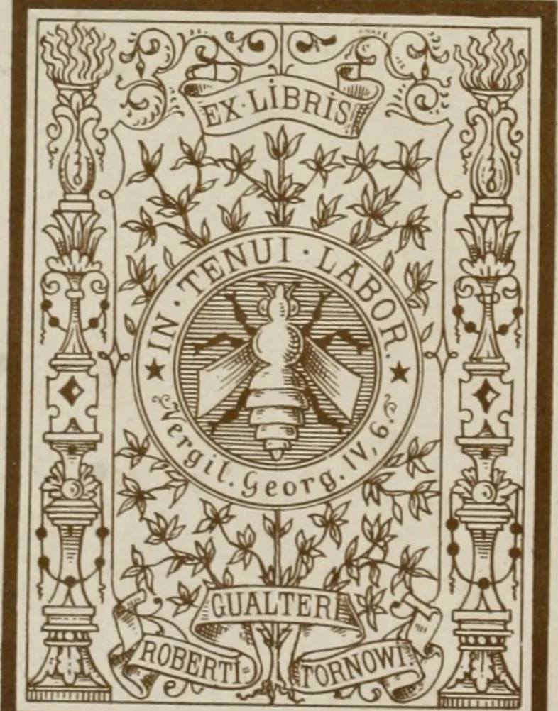 An illustration from Duplex dissertatio de duobus nummis Diocletiani et Licinii : ex cimelijs sereniss. ac reuerendiss. principis Leopoldi Cardinalis Medicei, cum auctario chronologico de votis decennalibus imperatorum ac caesarum, 1676, leaf 1