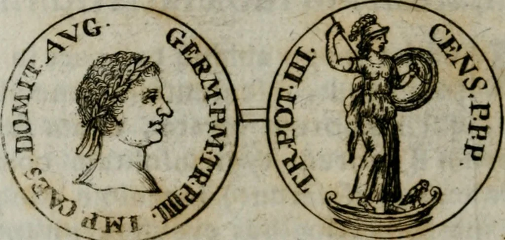 An illustration from Dissertatio de numis monetariorum veterum culpa vitiosis ..., 1736, leaf 53