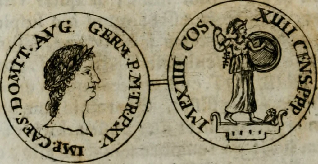 An illustration from Dissertatio de numis monetariorum veterum culpa vitiosis ..., 1736, leaf 55