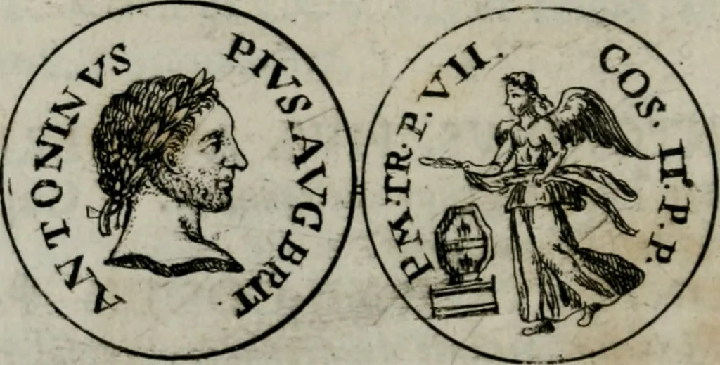 An illustration from Dissertatio de numis monetariorum veterum culpa vitiosis ..., 1736, leaf 59