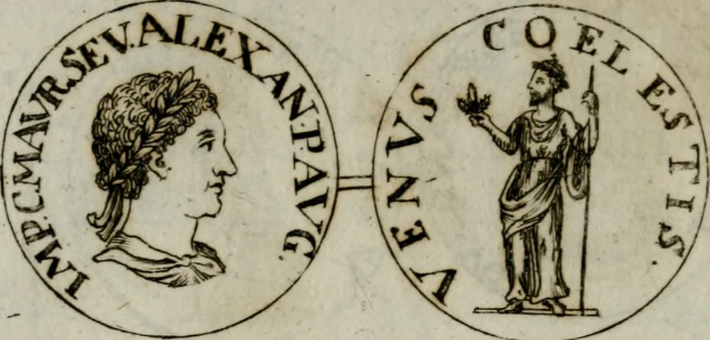 An illustration from Dissertatio de numis monetariorum veterum culpa vitiosis ..., 1736, leaf 79