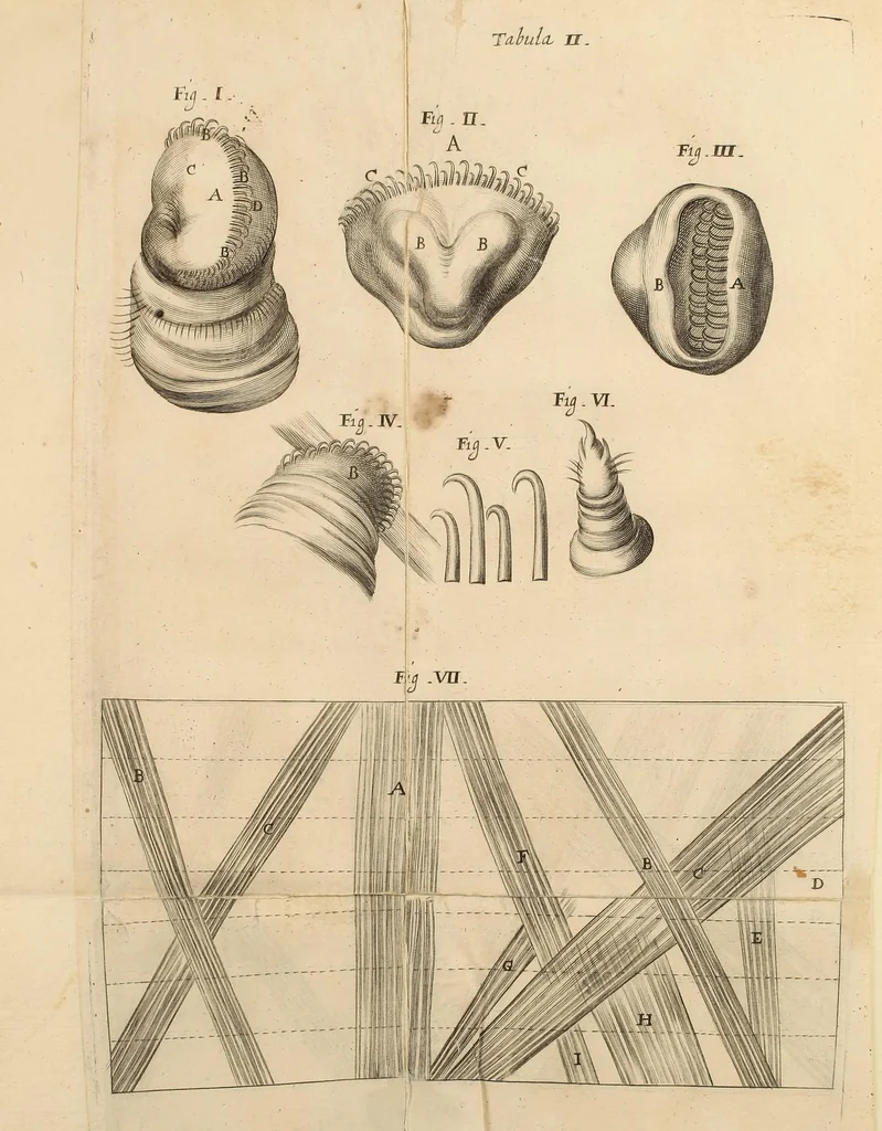 An illustration from Dissertatio epistolica de bombyce .., 1669, leaf 121