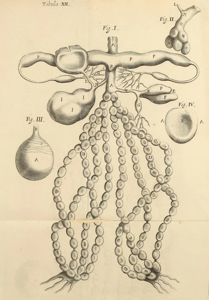 An illustration from Dissertatio epistolica de bombyce .., 1669, leaf 161