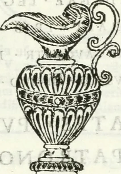 An illustration from Dissertatio et animadversiones ad nuper inventum Severae martyris epitaphium, 1734, leaf 156