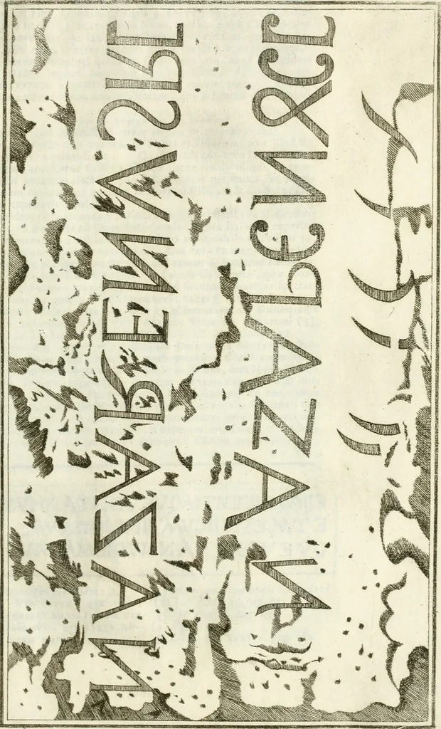 An illustration from Dissertatio et animadversiones ad nuper inventum Severae martyris epitaphium, 1734, leaf 190