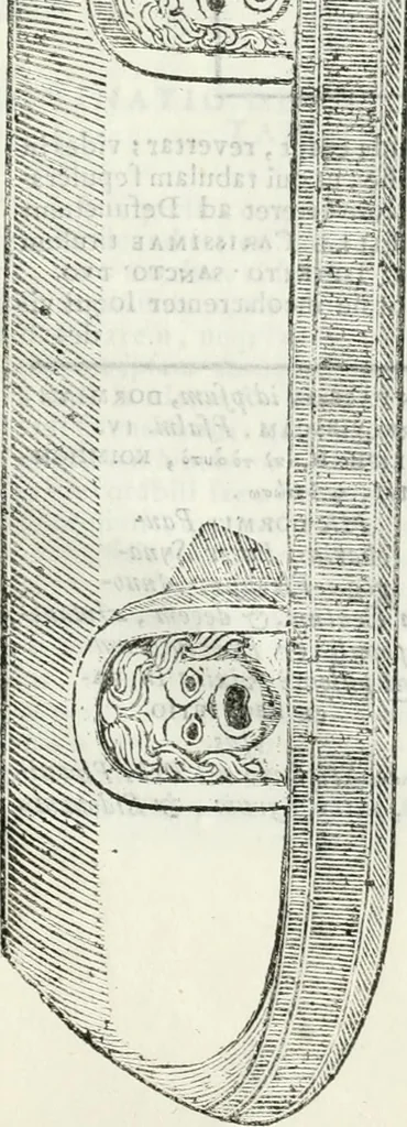 An illustration from Dissertatio et animadversiones ad nuper inventum Severae martyris epitaphium, 1734, leaf 220