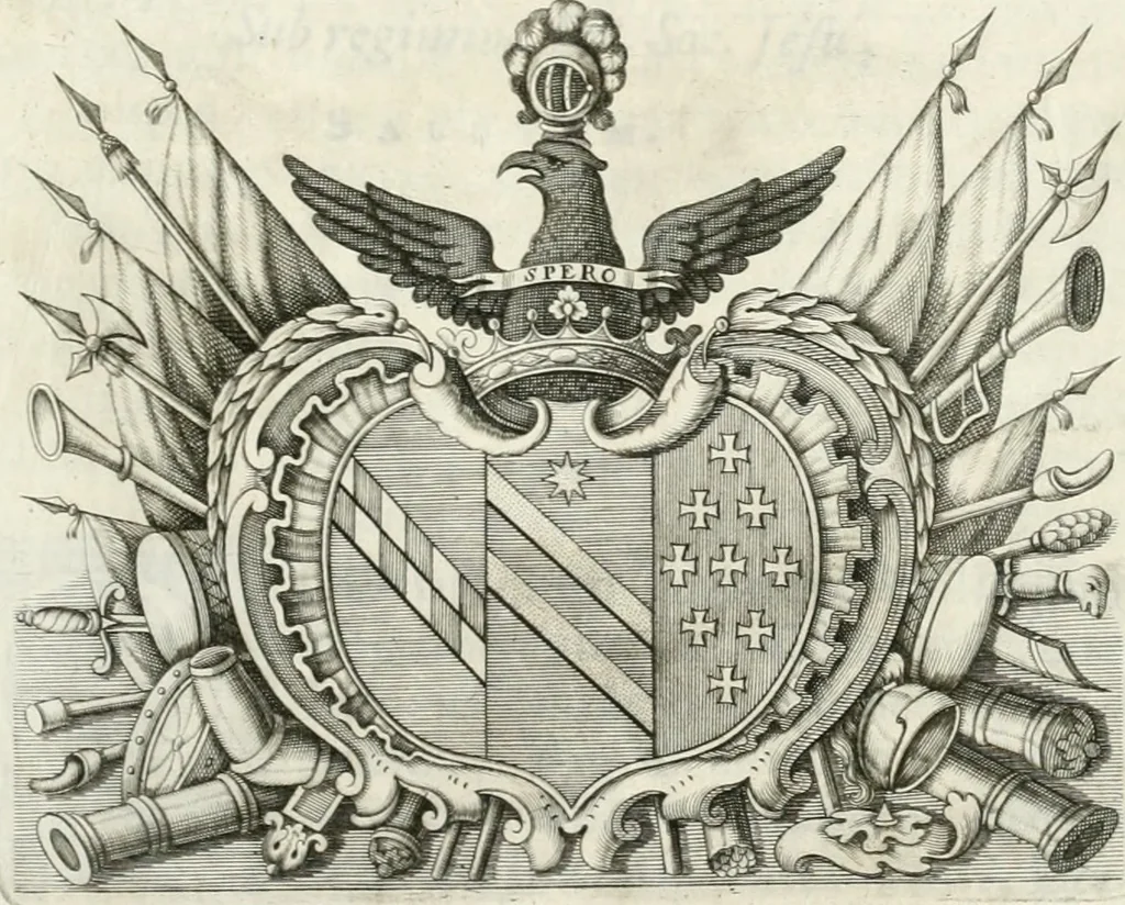 An illustration from Dissertatio et animadversiones ad nuper inventum Severae martyris epitaphium, 1734, leaf 8