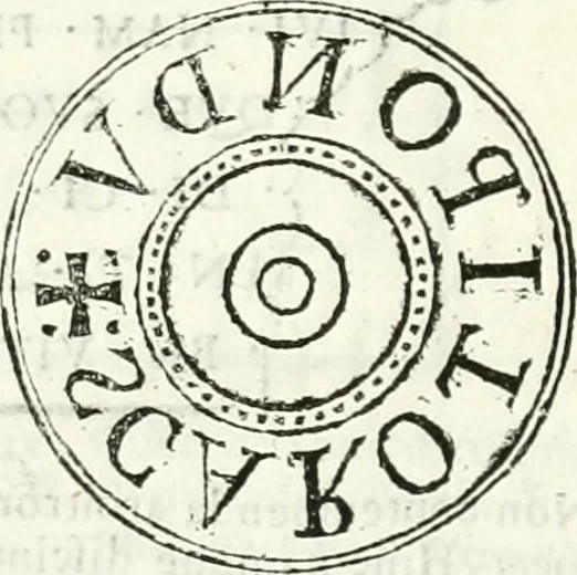 An illustration from Dissertatio et animadversiones ad nuper inventum Severae martyris epitaphium, 1734, leaf 99
