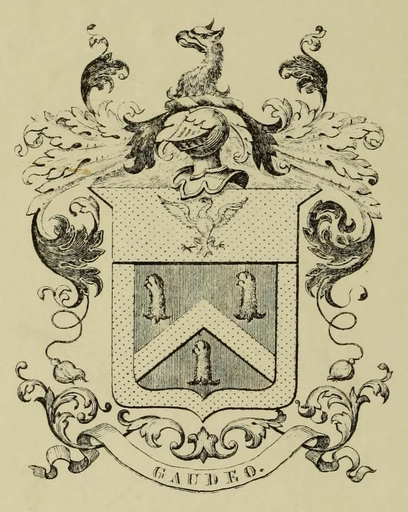 An illustration from Dissertatio geographica de Terra Australi,, 1669, leaf 2