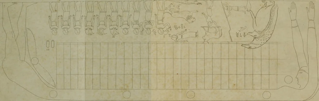 An illustration from A dissertation on the calendar and zodiac of ancient Egypt : with remarks on the first introduction and use of the zodiac among the Greeks, 1832, leaf 286