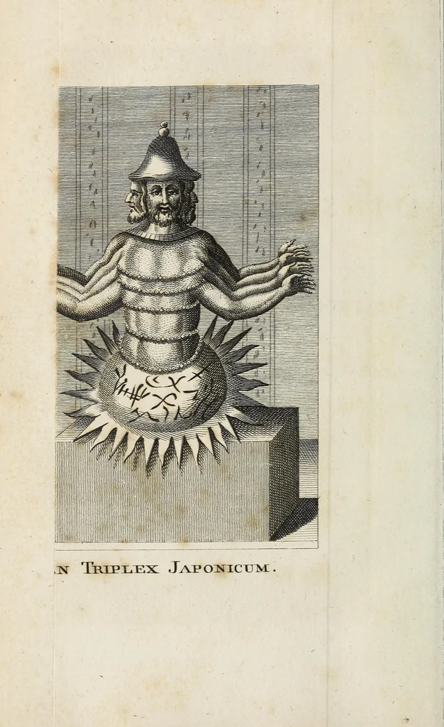 An illustration from A dissertation on the Oriental trinities, 1801, leaf 248