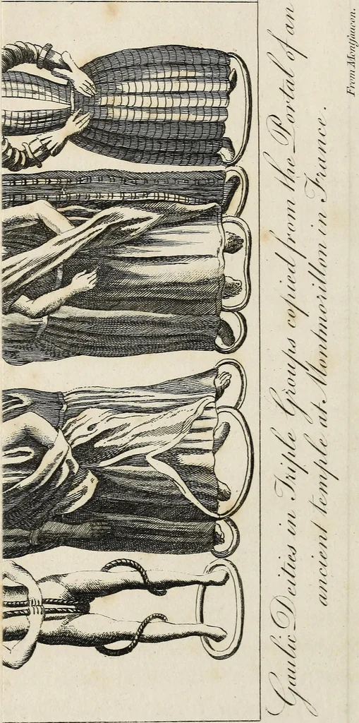 An illustration from A dissertation on the Oriental trinities, 1801, leaf 354