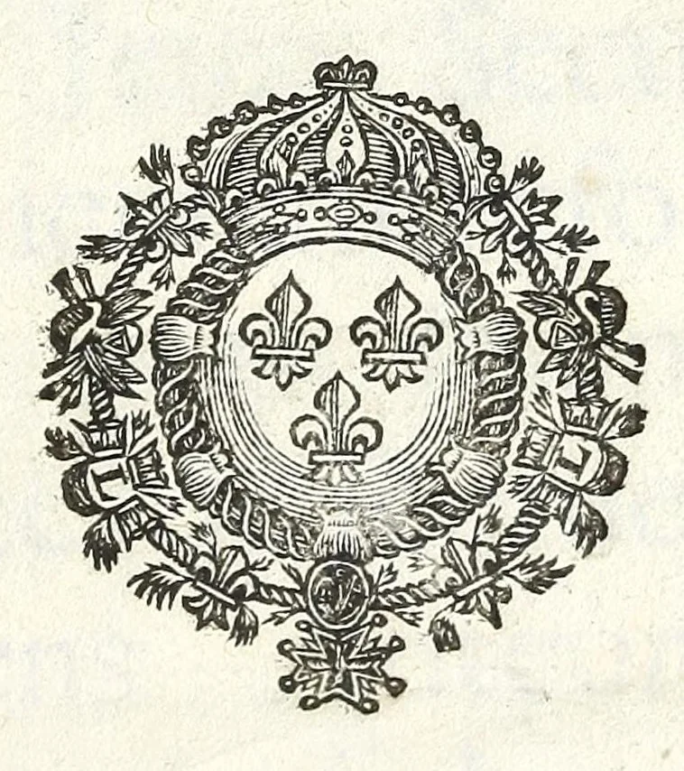 An illustration from Dissertation sur douze medailles des jeux seculaires de l'empereur Domitien., 1684, leaf 7