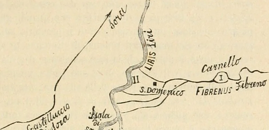 An illustration from Dissertazioni archeologiche di vario argomento, 1869, leaf 11