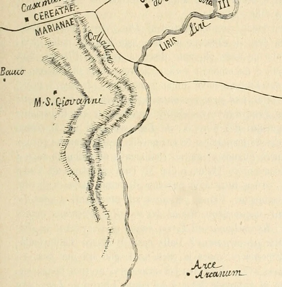 An illustration from Dissertazioni archeologiche di vario argomento, 1869, leaf 11