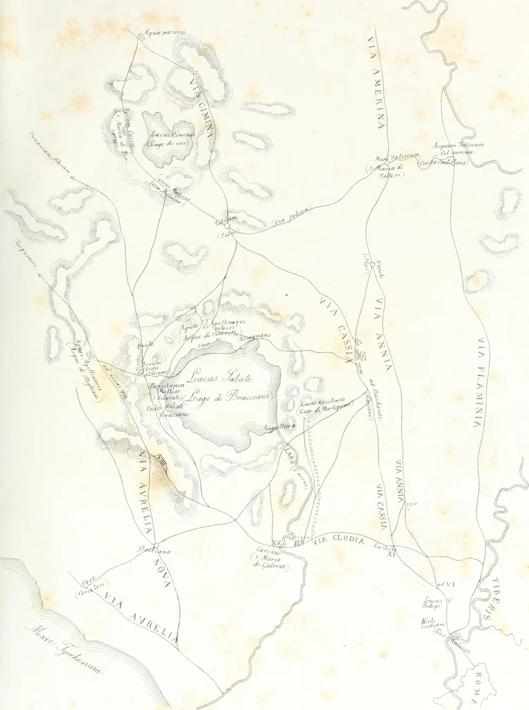 An illustration from Dissertazioni archeologiche di vario argomento, 1869, leaf 233