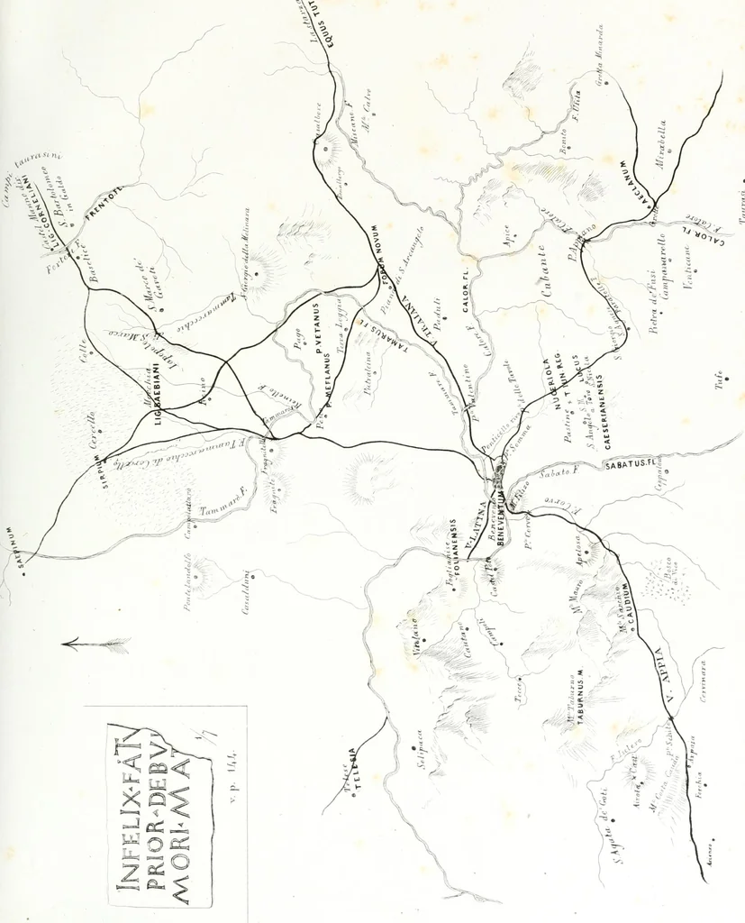 An illustration from Dissertazioni archeologiche di vario argomento, 1869, leaf 245