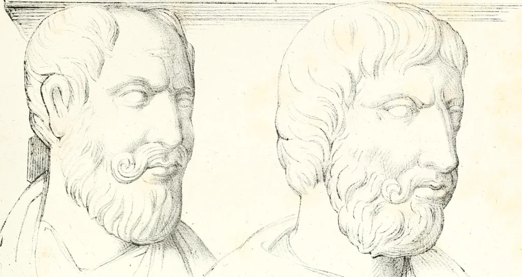 An illustration from Dissertazioni archeologiche di vario argomento, 1869, leaf 469