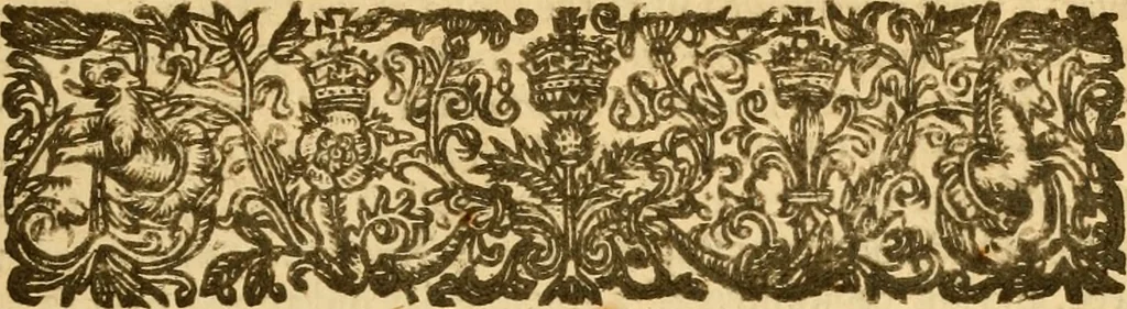 An illustration from A dissuasive from the errours of the time : wherein the tenets of the principall sects, especially of the Independents, are drawn together in one map, for the most part in the words of their own authours and their maine principles are examined by the touch-stone of the Holy Scrptures [sic], 1645, leaf 36