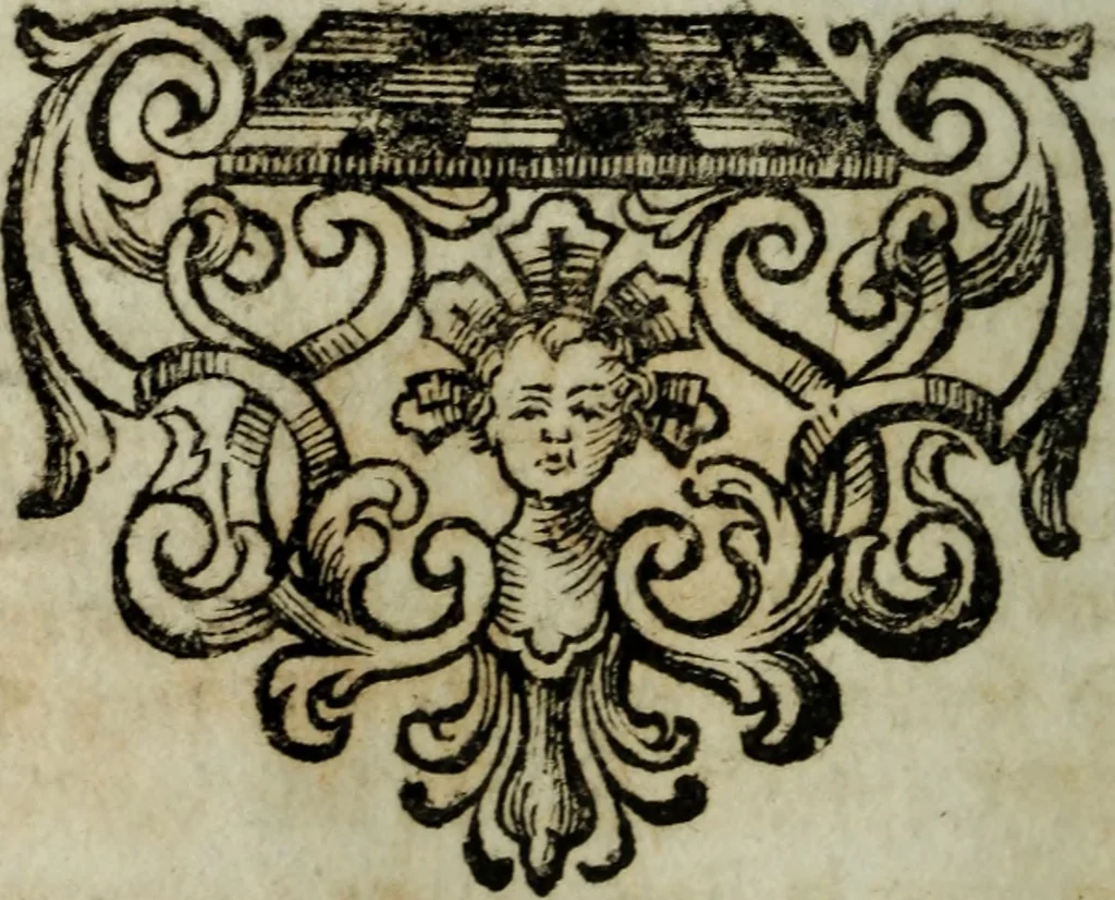 An illustration from Distinto ragguaglio dell'ottava maraviglia del mondo, o sia, della gran metropolitana dell'Insubria volgarmente detta il duomo di Milano, cominciando dalla sua origine sino allo stato presente : in cui vengono minutamente, e con molta diligenza descritte tutte le sue parti tanto esteriori, come interiori, con tutto ciò, che in esso si contiene di ammirabile, di vago, di pregievole, e di sacrosanto, oltre diverse altre notizie intorno alla grandezza, magnificenza, e prerogative di questa santa ambrosiana chiesa, e finalmente si descrivono alcune chiese di particolar divozione, con altre cose notabili di questa insigne metropoli .., 1739, leaf 13