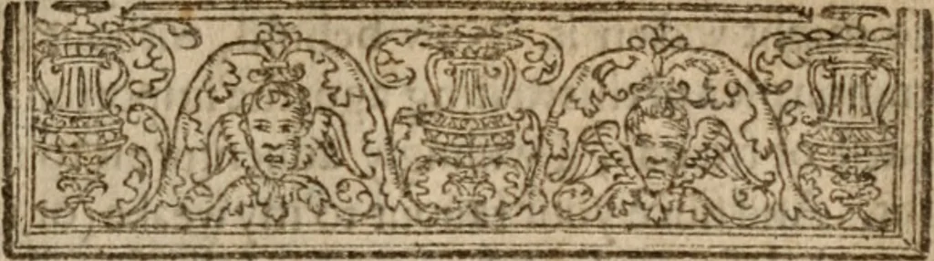 An illustration from The diuells banket, 1614, leaf 4