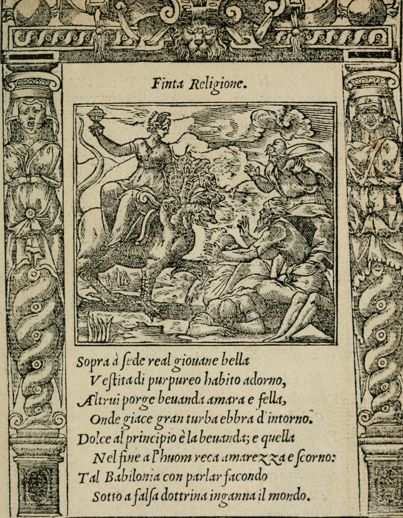 An illustration from Diuerse imprese accommodate a diuerse moralità : con versi che i loro significati dichiarano, 1549, leaf 10