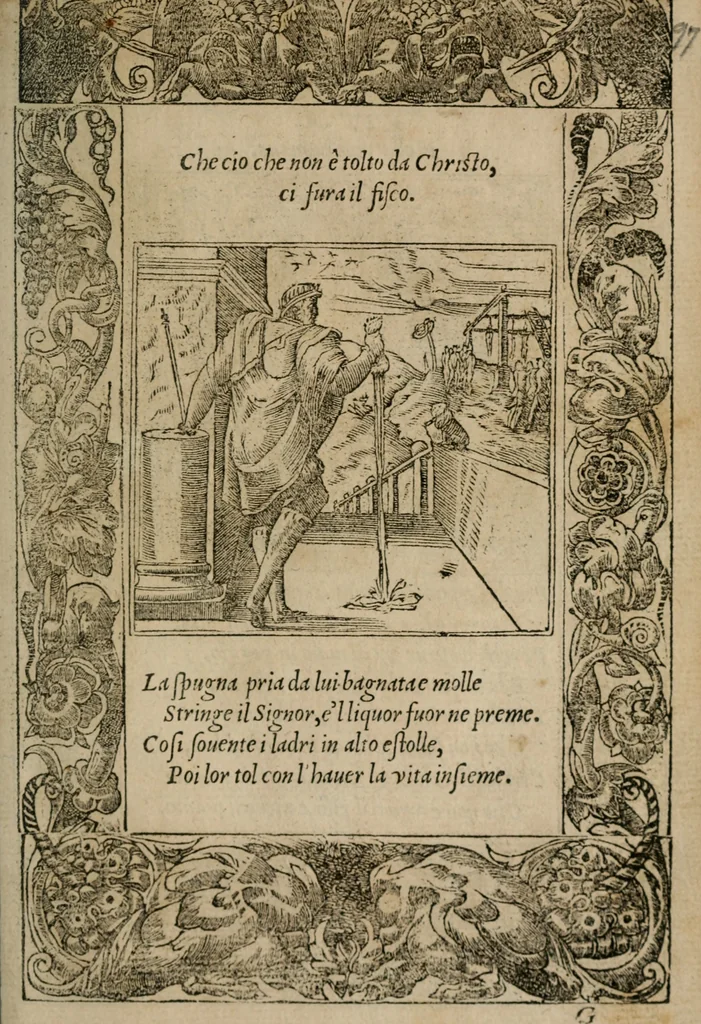 An illustration from Diuerse imprese accommodate a diuerse moralità : con versi che i loro significati dichiarano, 1549, leaf 100